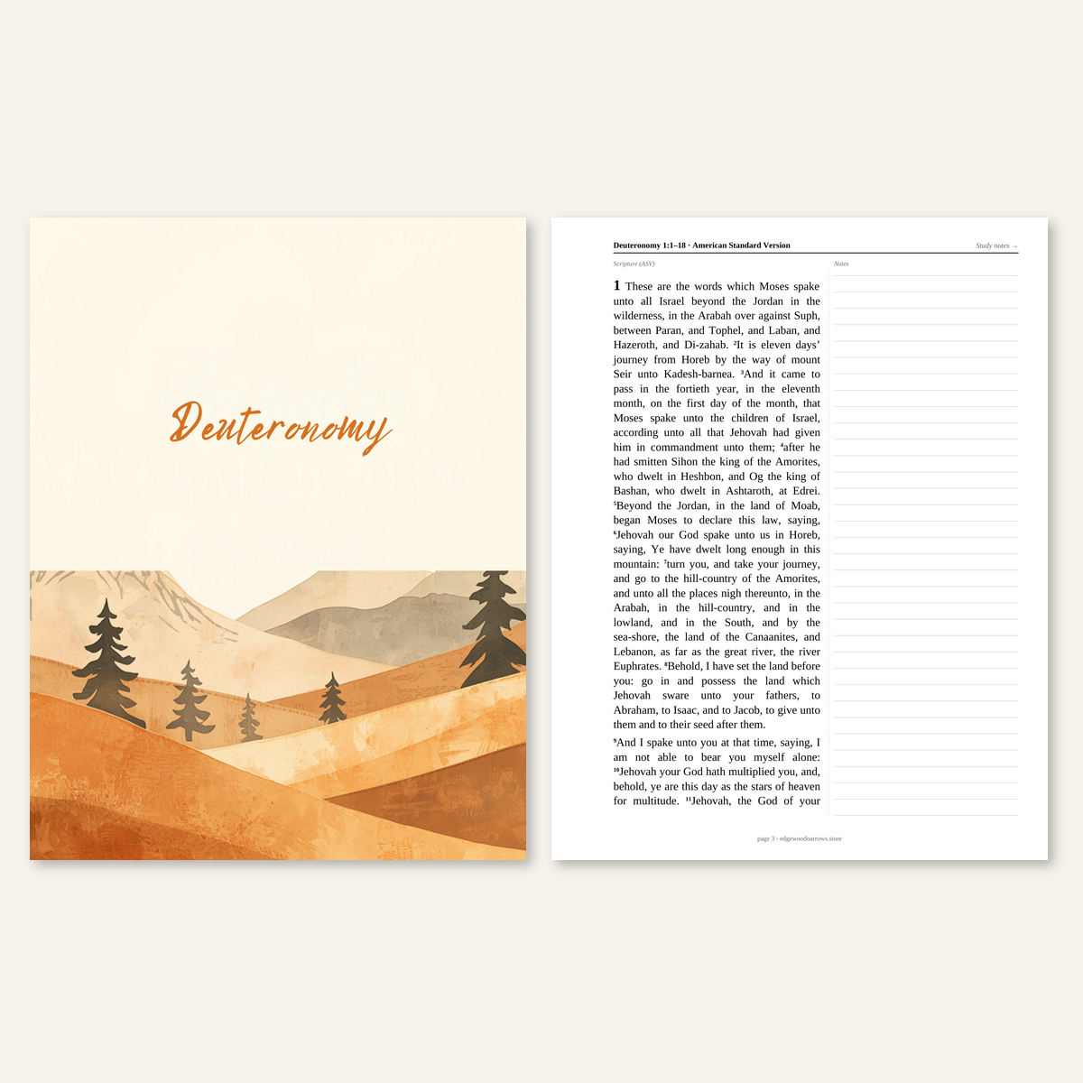 Deuteronomy — ASV Digital Download