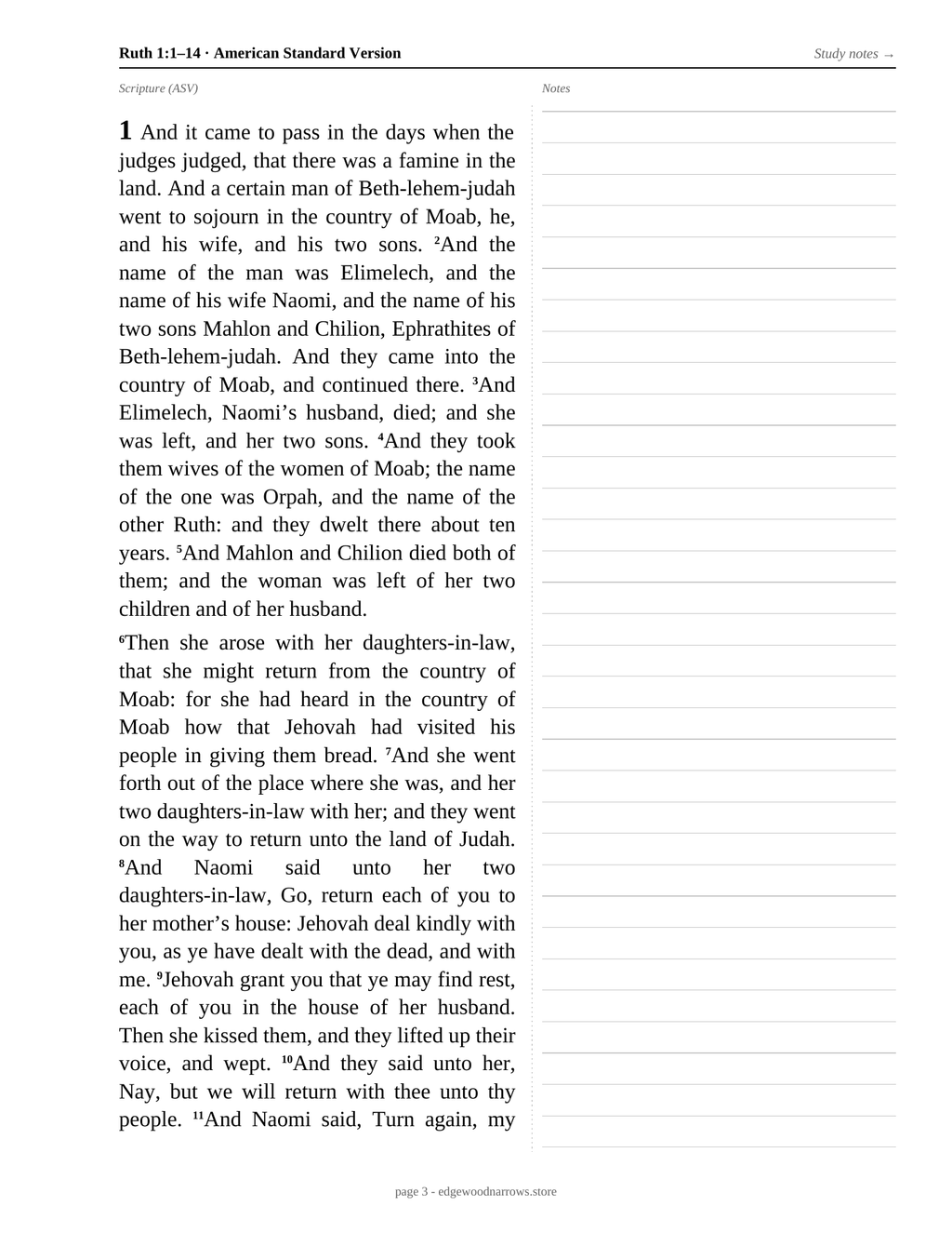 Ruth — ASV Digital Download