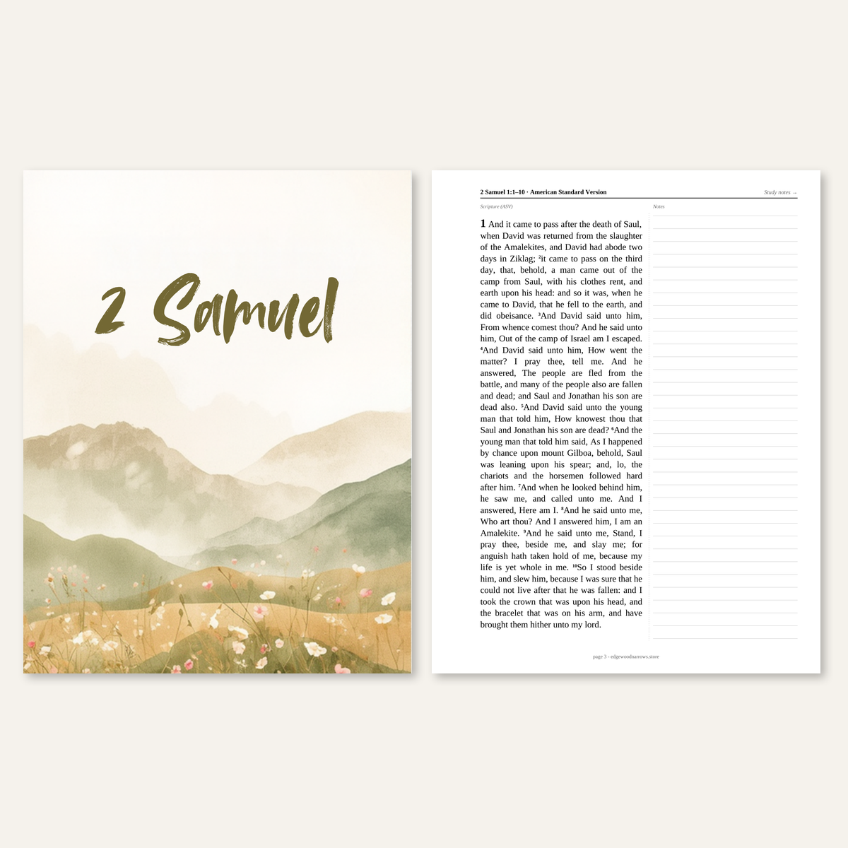 2 Samuel — ASV Digital Download