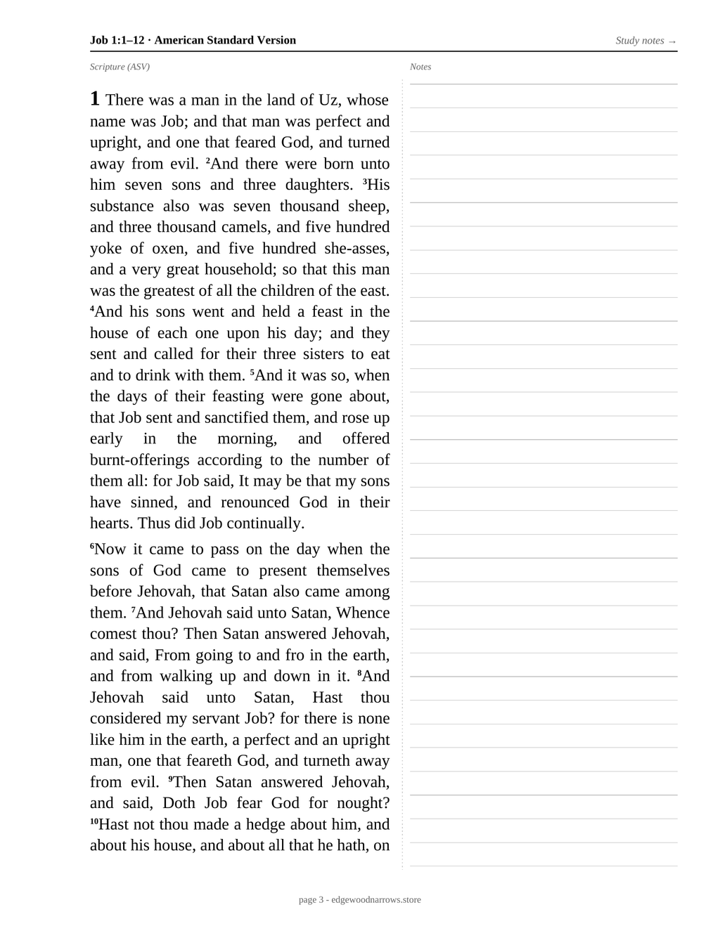 Job — ASV Digital Download