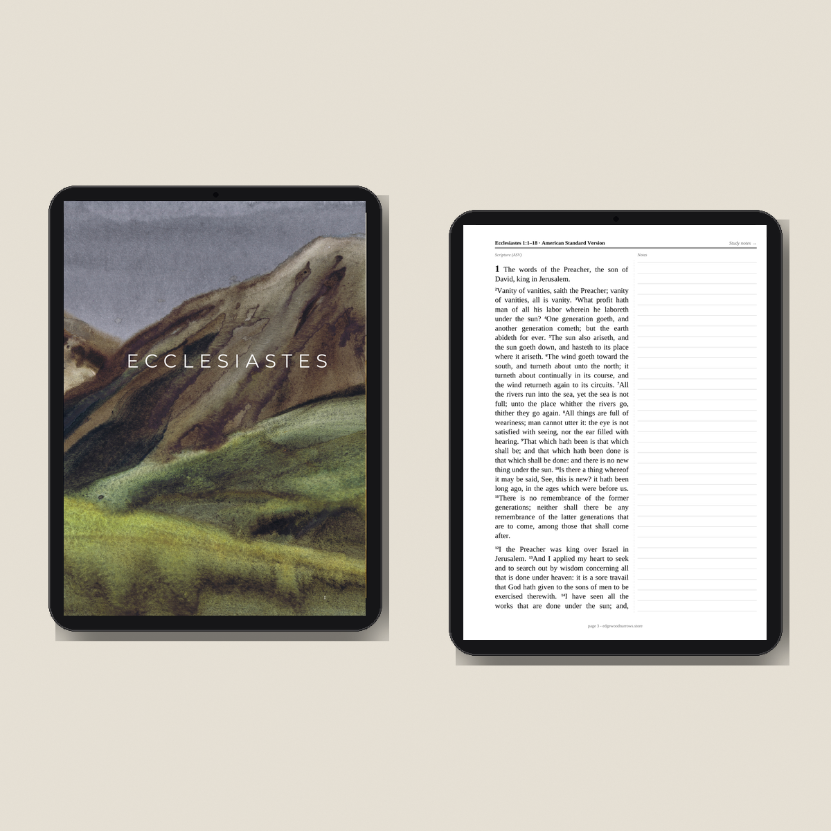 Ecclesiastes — ASV Digital Download