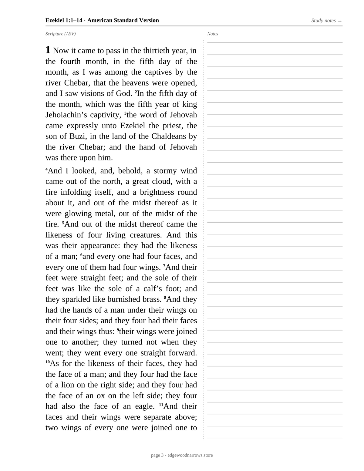 Ezekiel — ASV Digital Download