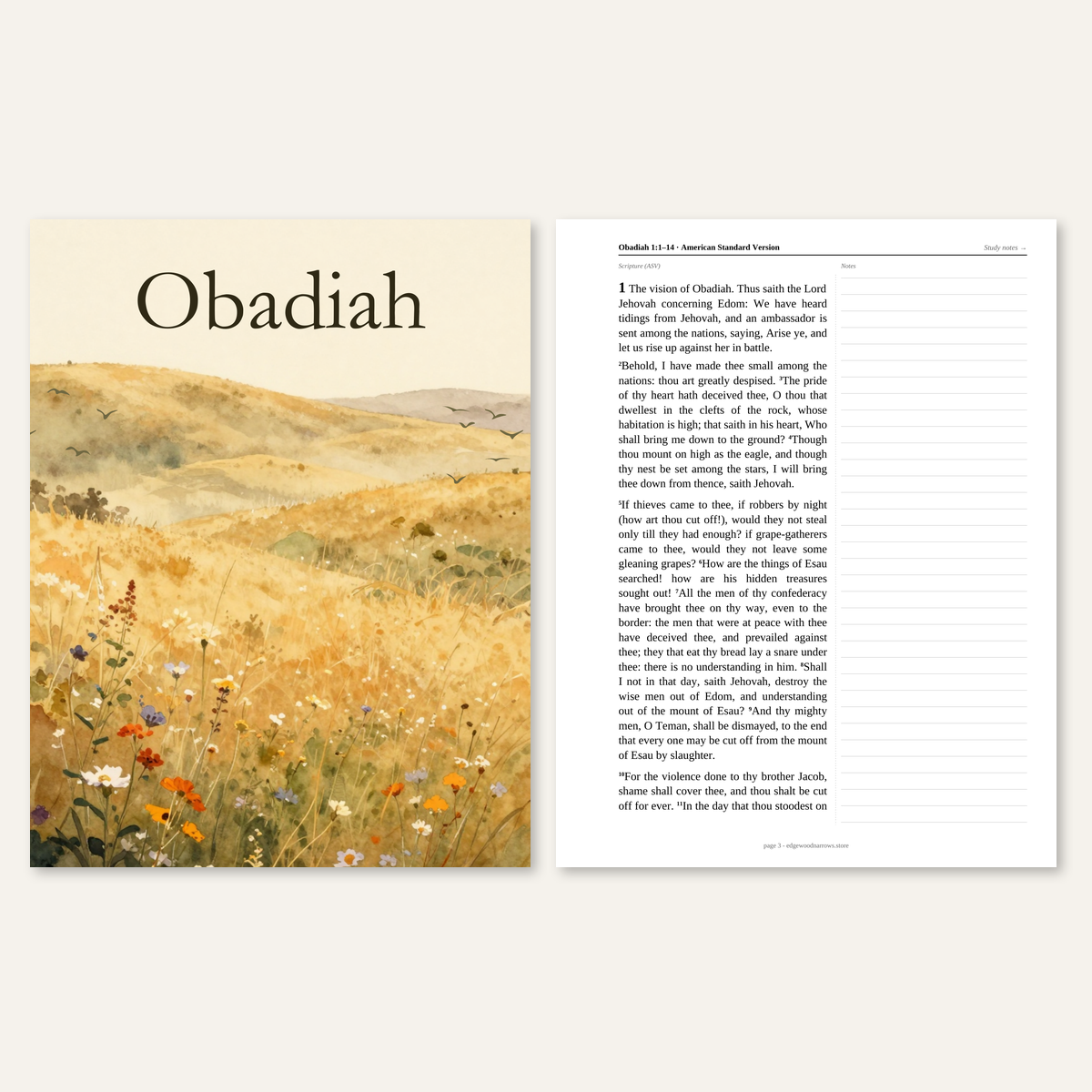 Obadiah — ASV Digital Download