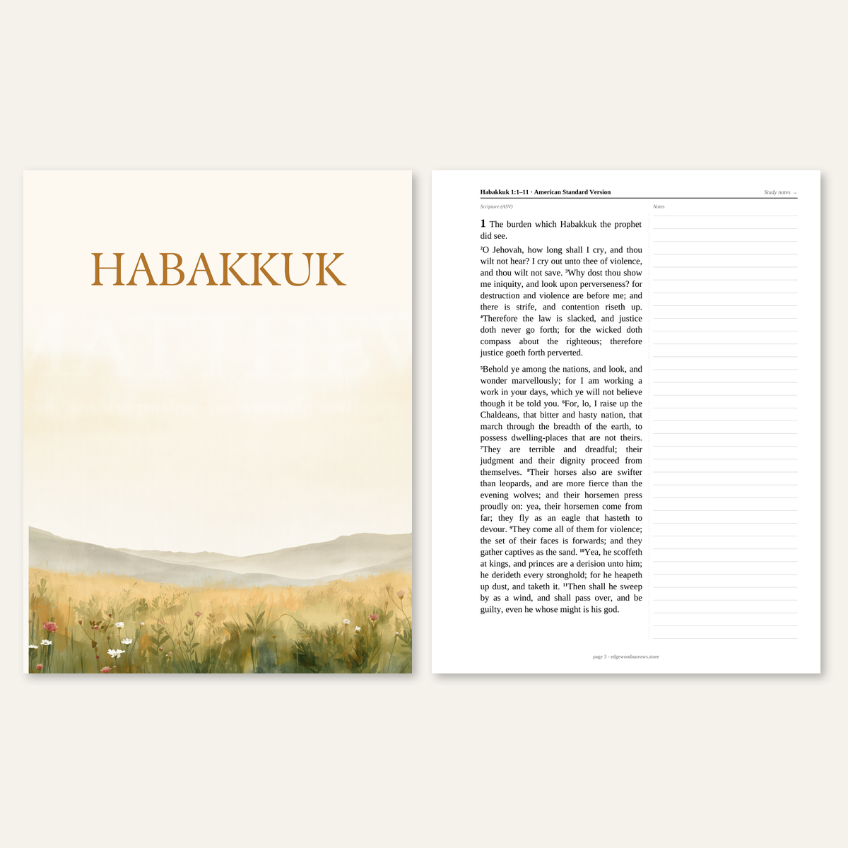 Habakkuk — ASV Digital Download