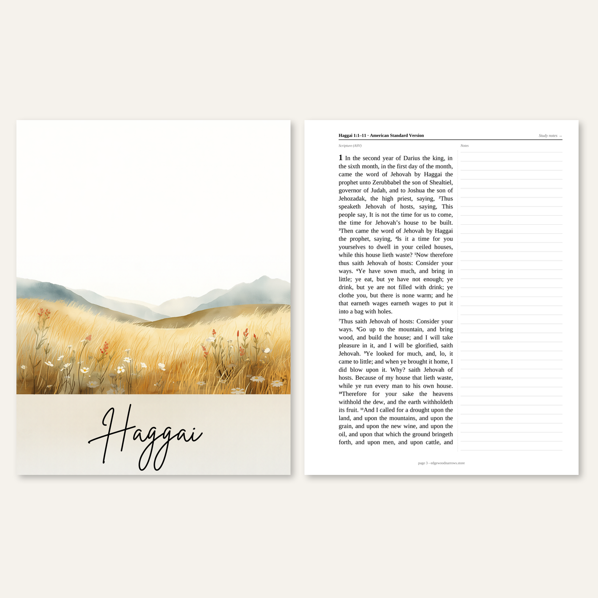 Haggai — ASV Digital Download