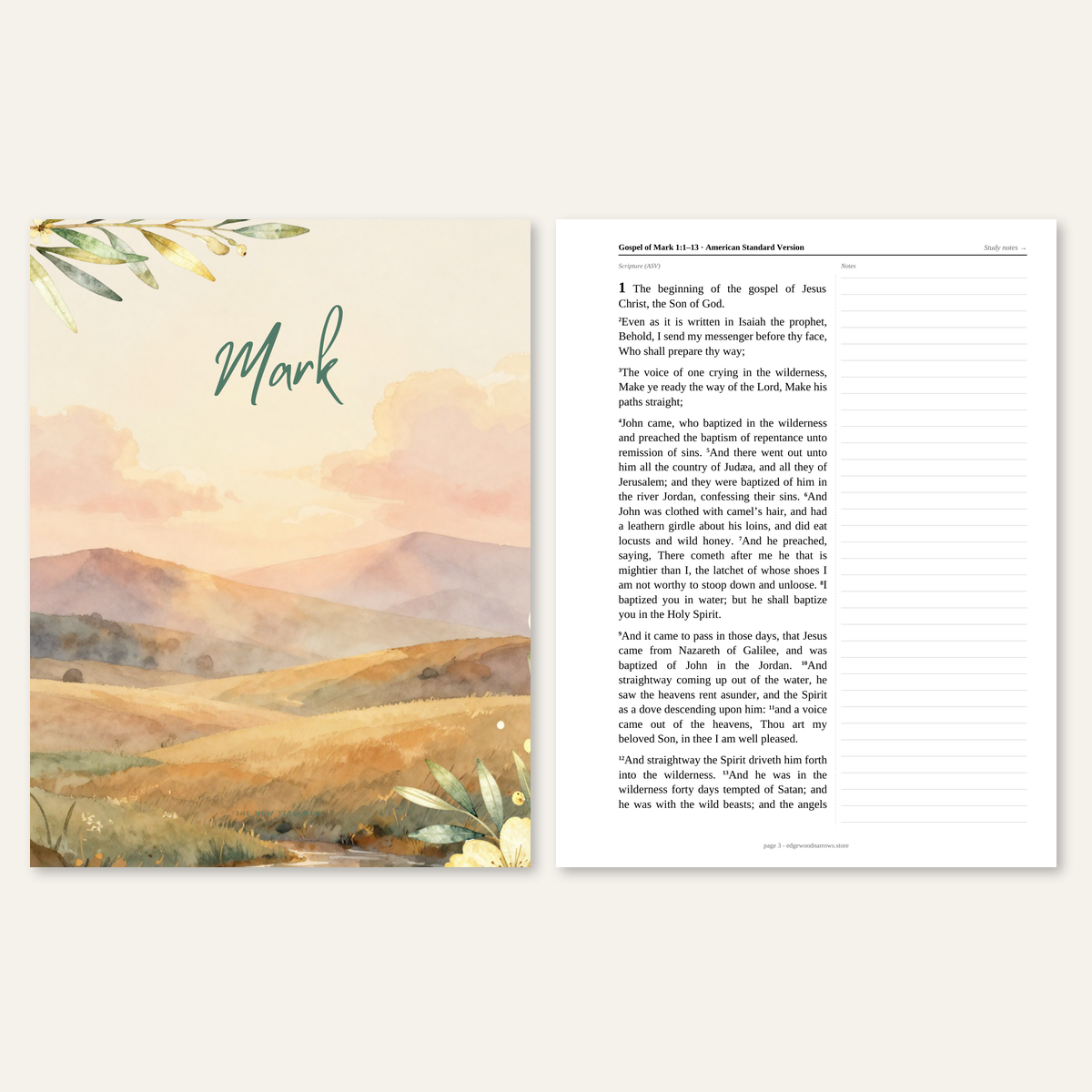 Gospel of Mark — ASV Digital Download