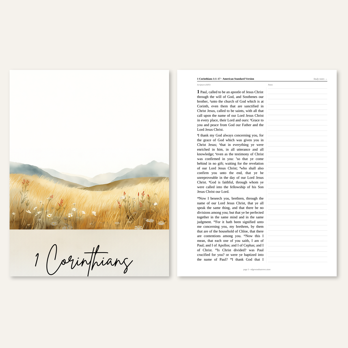 1 Corinthians — ASV Digital Download