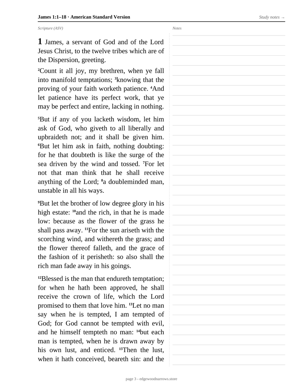 James — ASV Digital Download