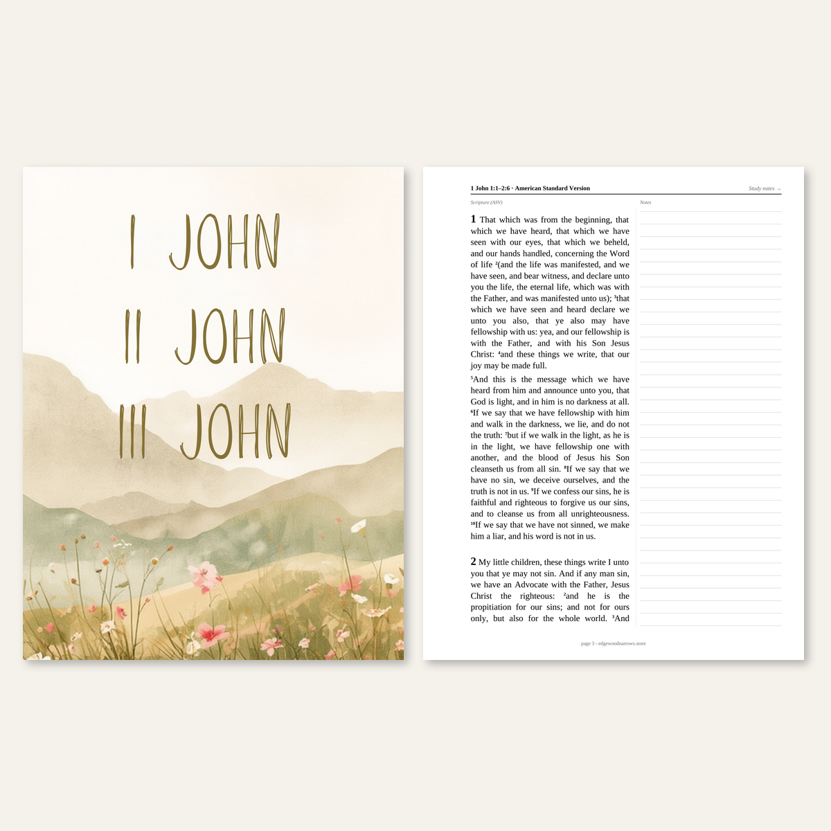 1-2-3 John — ASV Digital Download