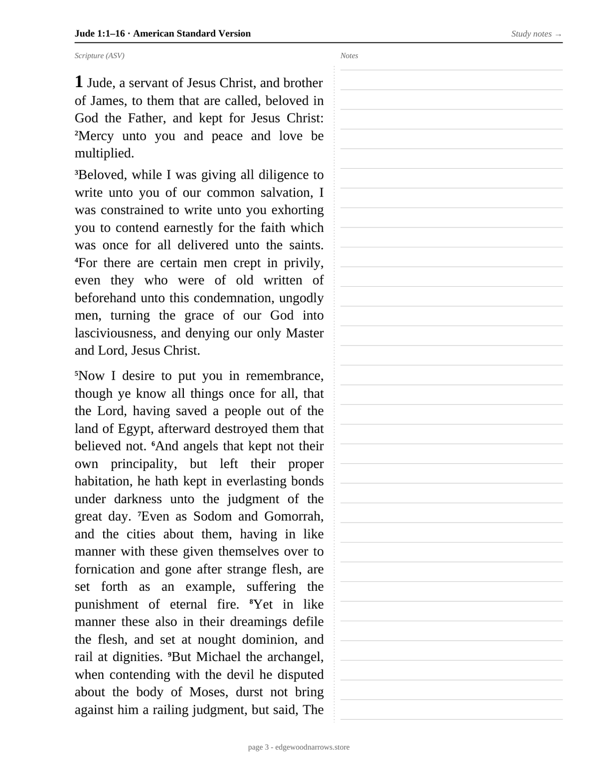 Jude — ASV Digital Download